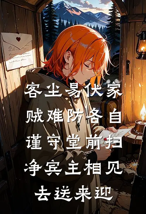客尘易伏家贼难防各自谨守 堂前扫净宾主相见去送来迎